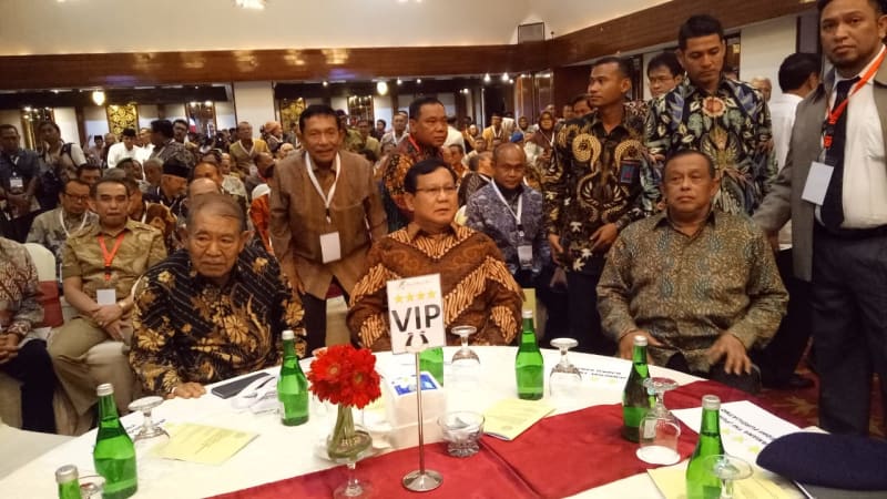 300 Jenderal Dan Intelektual Diskusi Mengenai Solusi Tatanan Ekonomi Indonesia Bersama Prabowo