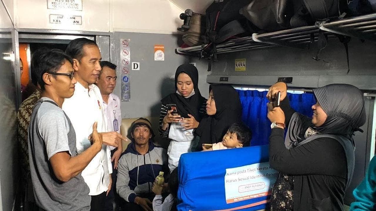 Sambut hari kemenangan, Jokowi pulang kampung